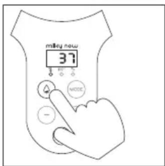 BABYMOOV Milky Now - FUNCTIE 1 • DE VERWARMINGSTEMPERATUUR KIEZEN EN HET WATER WARM HOUDEN - 3