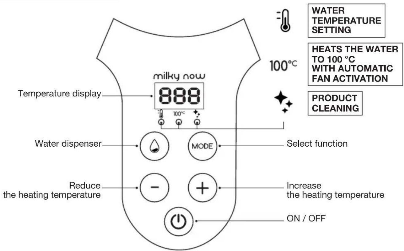 BABYMOOV Milky Now - READ ALL THE ATTACHED INSTRUCTIONS CAREFULLY BEFORE USING THE BABY BOTTLE WATER HEATER. - 2