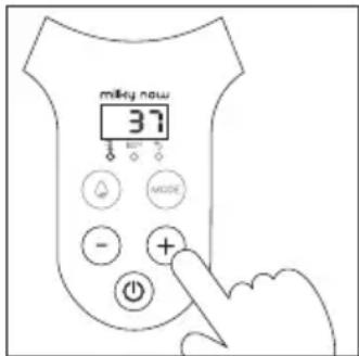 BABYMOOV Milky Now - FUNCIÓN 1 • SELECCIONAR LA TEMPERATURA DE CALENTAMIENTO Y MANTENER EL AGUA CALIENTE - 2