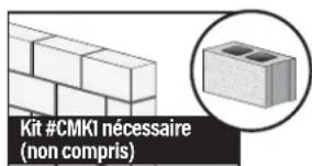 Kit #CMKI nécessaire (non compris)