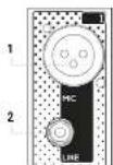 ANT Antmix 24FX USB - | MONO/STEREO INPUTS - 1