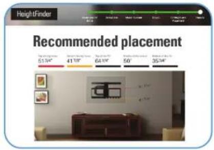 HeightFinder Recommended placement 51.0% 41.0% 64.0% 56 35.0%
