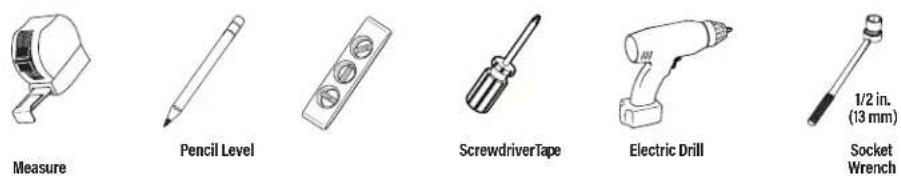 SANUS VODLT1B2 - Do you have all the tools needed? - 1
