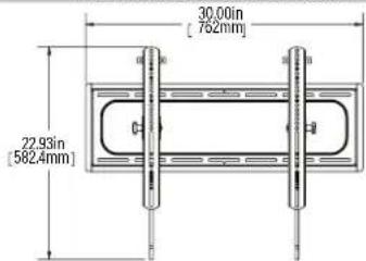 30.00in [762mm] 22.93in [582.4mm]