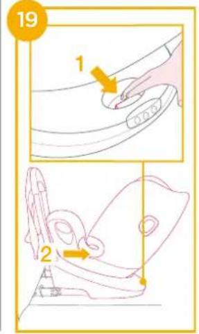 Joie iSpin Grow - Remover a cadeira - 1