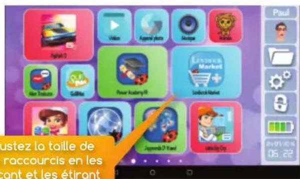 Paul Mustez la taille de raccourcis en les dont et les étiront