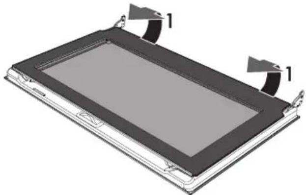 SMEG GA91CTX2 - Démontage des panneaux internes en verre - 1