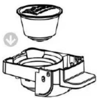 Efbe-Schott SC MCM 5000 - Llenar el adaptador con café: - 2