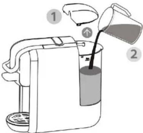 Efbe-Schott SC MCM 5000 - Remplir le réservoir d'eau potable: - 2