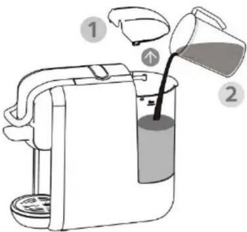 Efbe-Schott SC MCM 5000 - Filling the tank with fresh water : - 2