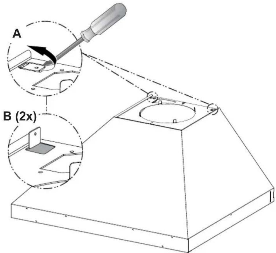 FALCON LEIHDC110SL - MUURPLAAT (OPTIONEEL) - 1