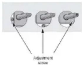 SIGNATURE STG4VNW - Adjustment of minimum level of the flame - 2