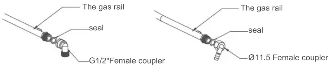AYA ATG4W - Installation of the appliance - 7