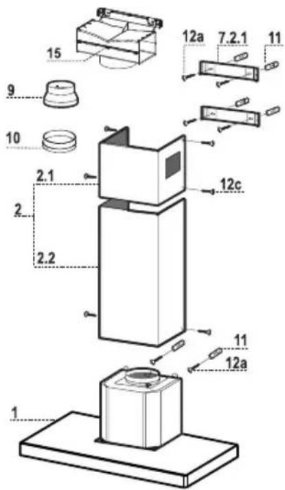 FALCON FHDSF1100BL - Qtd Documentação - 1