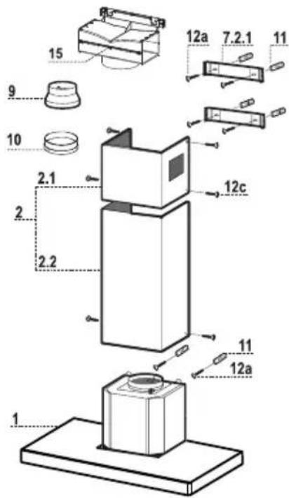 FALCON FHDSF1100BL - Q.tà Documentazione - 1