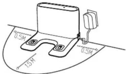 ARTHUR MARTIN AMPAR15 - Using the Product / Charging the robot vacuum cleaner - 1