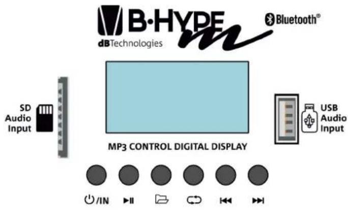 DB Technologies BHype Mobile BT - INTERFACCIA MEDIA PLAYER - 1