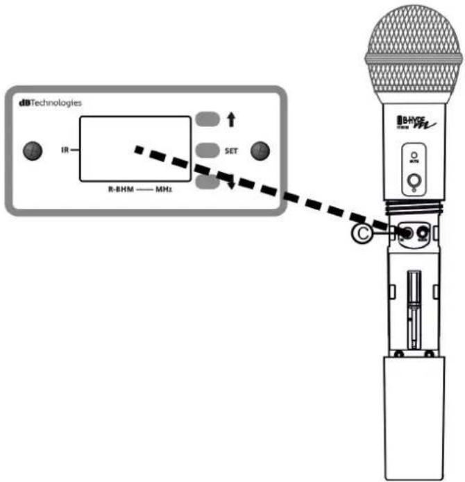 DB Technologies BHype Mobile BT - SYNCHRONISATION OF THE TRANSMITTER - 1