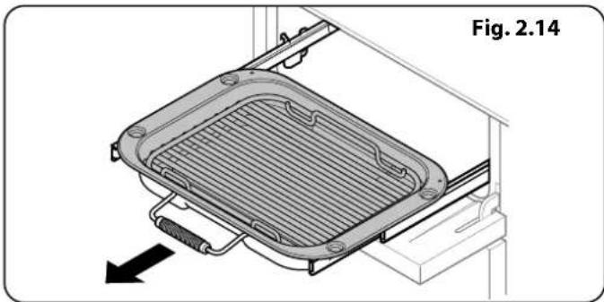 FALCON NEX110SOEICB - Gril Coulissant Glide-out™ (Fig. 2.14) - 1