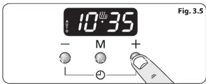 FALCON INF110EICB - Rérégler le rappel des minutes - 6