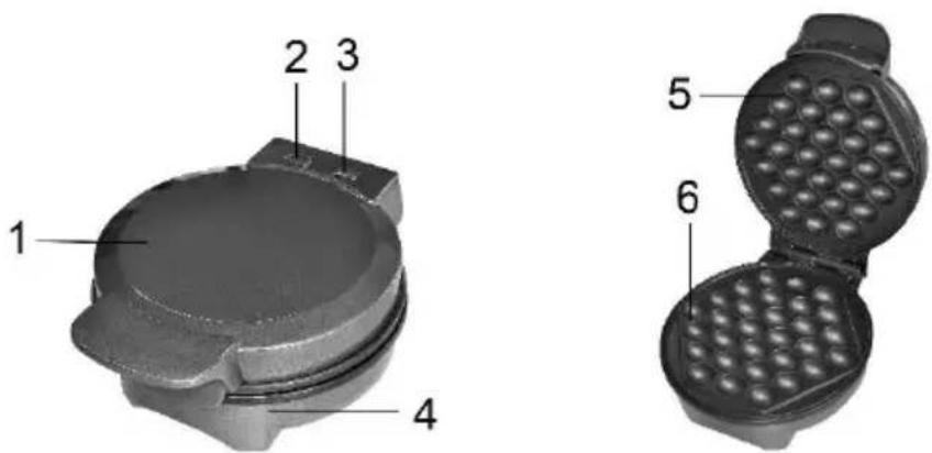 Efbe-Schott SC EWM 9 - BESCHREIBUNG DER TEILE - 1