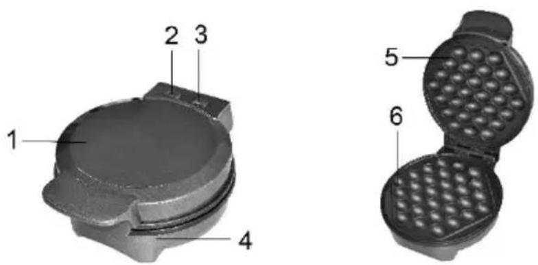 Efbe-Schott SC EWM 9 - DESCRIPTION DES PIÈCES - 1