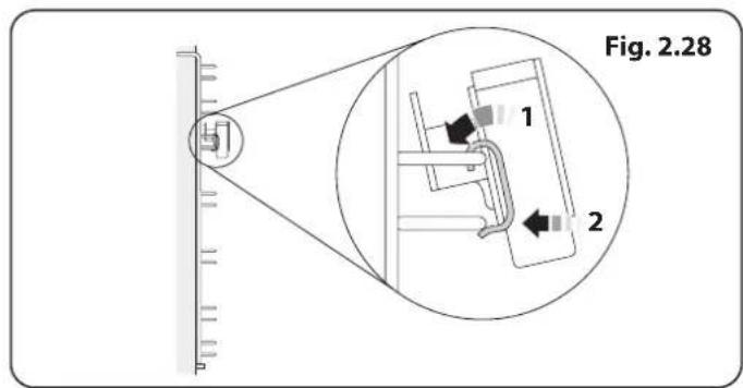 FALCON ELA110EISB - Pour installer la grille coulissante - 3