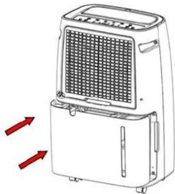 Emerio DH122844 - Empty the water tank - 3