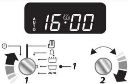 FALCON CDL110DFMG - Pour démarrer et arrêter le four automatiquement (four principal uniquement) - 2