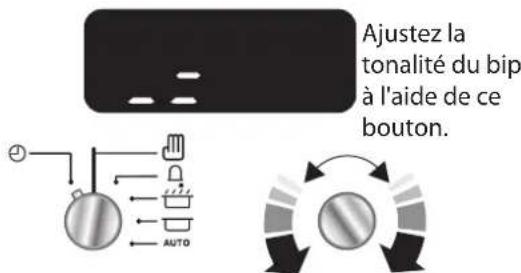 FALCON CDL110DFMG - Réglage de la tonalité du bip - 2