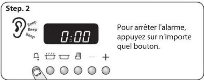 FALCON CDL110DFMG - Réglage d'une durée de cuisson (four - 2