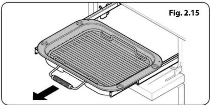 FALCON PDL90DFCB - Gril Coulissant Glide-out™ (Fig. 2.15) - 1