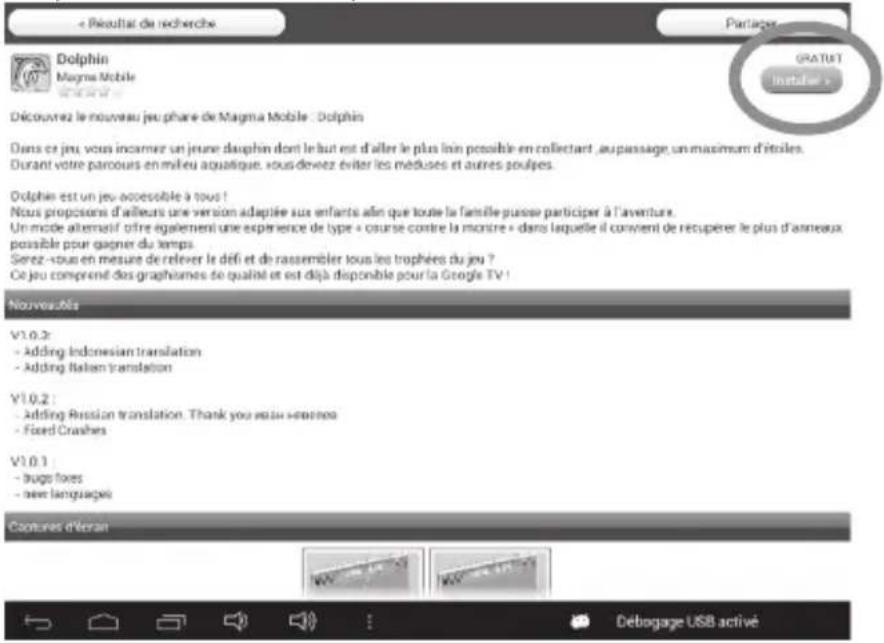 « Résultat de recherche Partages Dolphin Magma Mobile GRATUT Instalier > Découvrez le nouveau jeu phare de Magma Mobile : Dolphin Dans ce jeu, vous incarmer un jeune dauphin dont le but est d'aller le plus loin possible en collectant , au passage, un maximum d'itriles. Durant votre parcours en milieu aquatique. » vous devez éviter les meduses et autres poulpes. Dolphin est un jeu accessible à tous ! Nous proposons d'ailleurs une version adaptée aux enfants afin que toute la l'ansille gasse participer à l'aventure. Un mode alternatif offre également une expérience de type « course contre la montre » dans laquelle il convient de récupérer le plus d'anneaux possible pour gagner du temps. Serez « vous en mesure de relever le défi et de rassembler tous les trophères du jeu ? Ce jeu comprend des graphomes de qualité et est déjà disponible pour la Google TV ! Nouvoûbles V1.0.2: - Adding Indonesian translation - Adding Italian translation V1.0.2 : - Adding Russian translation. Thank you what >vassos - Fixed Crashes V1.0.1 - bugs fixes - new languages Coutures d'Oran Débagage USB activé