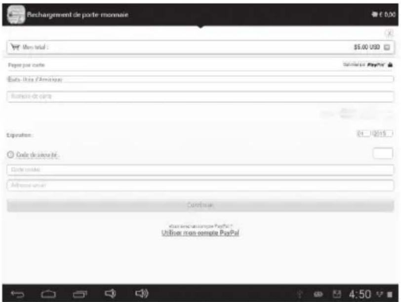 Rechargement de porte monnaire € 0.00 Main total : $5.00 USD Paper pour code éctre-Unis d'Amortique Rustisse de code Éparation : 01-10/15 Code de service #: Code postal Address postal Contrôle (en long basque Parité) Utiliser mais compte PayPal