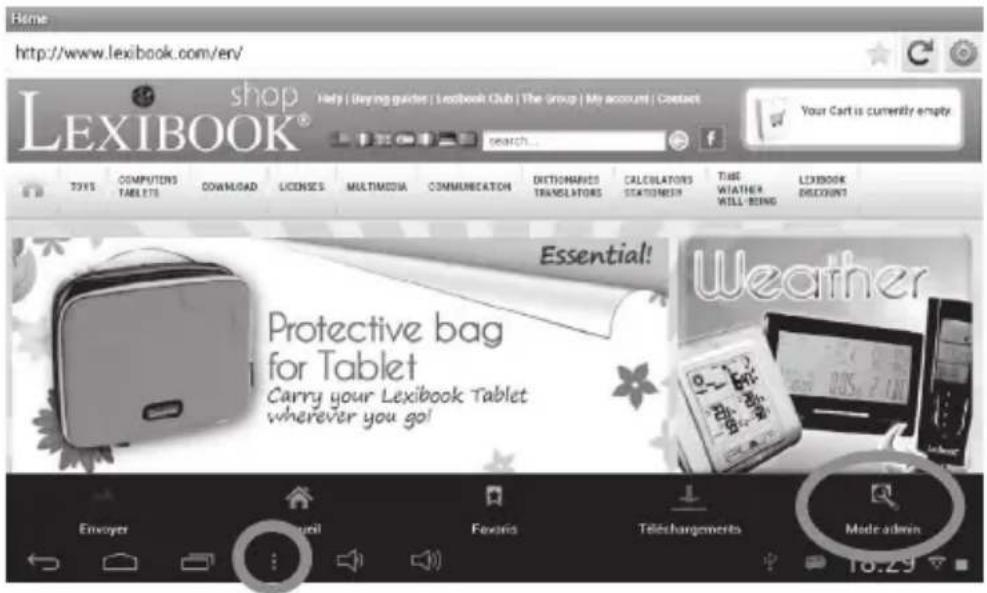 LEXIBOOK Lap Tab 2 - Le navigateur internet Lexibook® Protect - 6