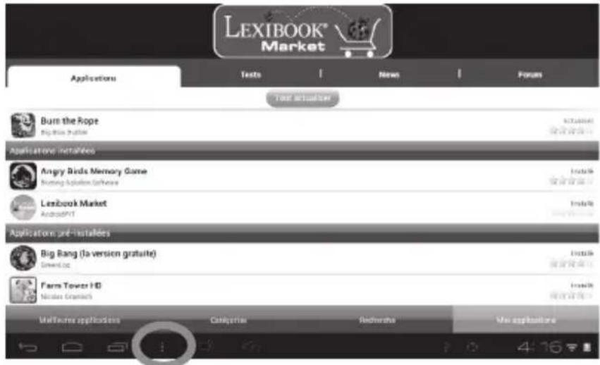 LEXIBOOK® Market Applications Tests News Forum TIME NETUPPER Burn the Rope BIG Bins 2018 Applications installées Angry Birds Memory Game Nursing Application Software Lexibook Market AndroidPIT Applications pré installées Big Bang (la version gratuite) GreenLOC Farms Tower HD Nicolas Cranbach Installé Installé Installé Installé Madeures applications Category Searchers Main applications