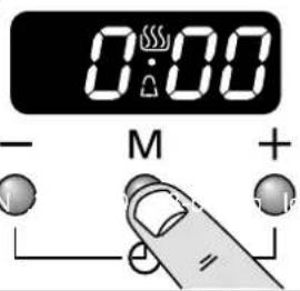 FALCON INF90DFSL - Réinitialiser le rappel de minuteRéglage de l'I - 1