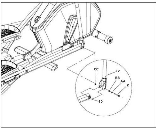 Horizon Fitness 7.0AE - ASSEMBLY STEP 7 - 1
