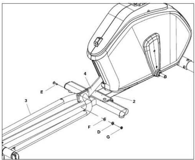 Horizon Fitness 7.0AE - ASSEMBLAGE ÉTAPE 2 - 1