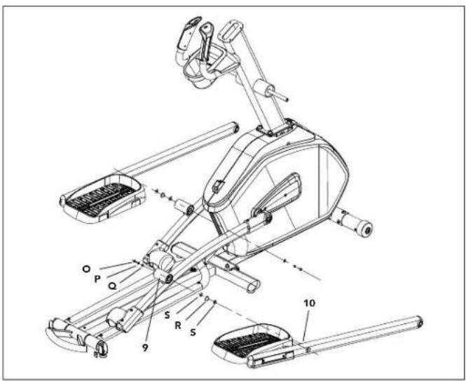 Horizon Fitness 7.0AE - ASSEMBLAGE ÉTAPE 5 - 1