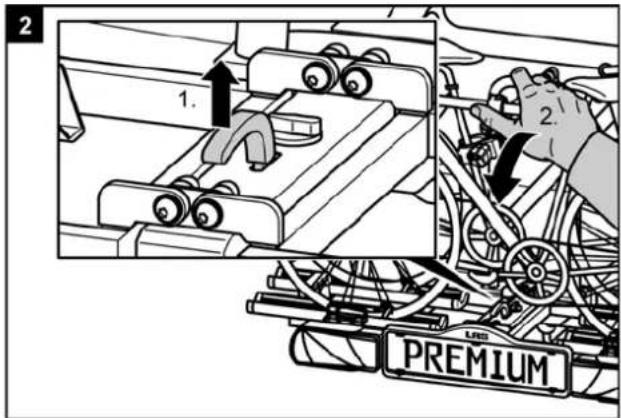 EAL Premium 12011 - Fahrradträger kippen, Zugang zum Kofferraum - 2