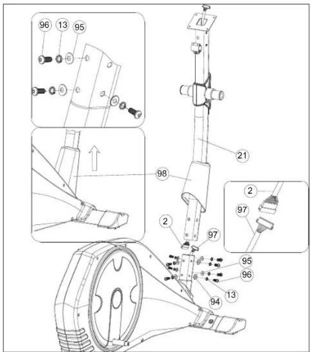 Horizon Fitness Syros 2.0 - ASSEMBLAGE ÉTAPE 2 - 1