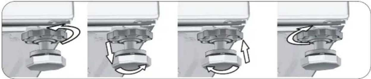 BEKO 60081565NCH1 - Regolazione dei piedini - 2