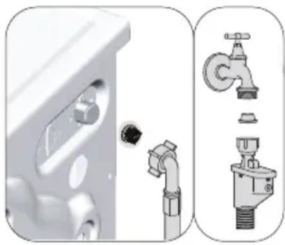 BEKO 60081565NCH1 - Pulire i filtri di ingresso dell'acqua - 1