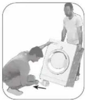 BEKO 60081565NCH1 - Rimozione dei rinforzi dell'imballaggio (Se il prodotto ha) - 1
