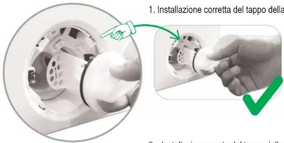 BEKO 60081565NCH1 - Per pulire il filtro sporco e scaricare l'acqua: - 4
