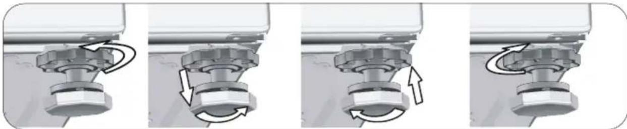 BEKO 60081565NCH1 - Réglage des pieds - 2