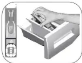 BEKO BAW 385 UK - Cleaning the detergent drawer - 1