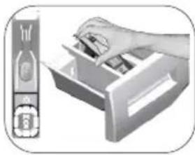 BEKO BAW 385 UK - Limpar a gaveta de detergente - 1
