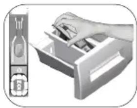 BEKO BAW 389 UK - Nettoyage du bac à produits - 1